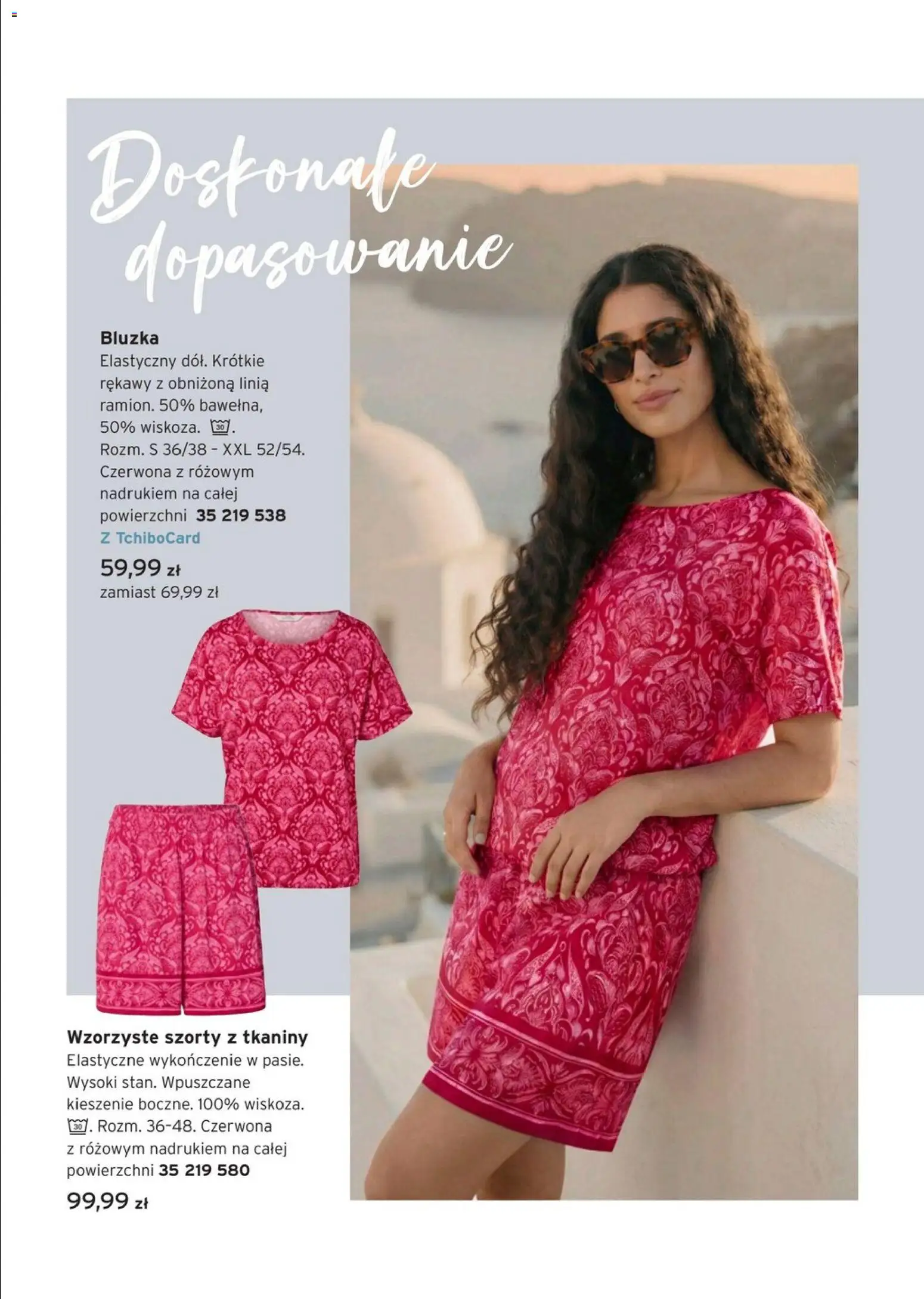Tchibo promocje od 05.05.2026 | Strona: 12 | Produkty: Szorty, Bluzka