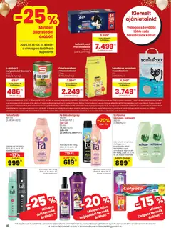 Spar Akciós újság - amely érvényes a következő dátumtól: 15.01.2026 | Oldal: 16