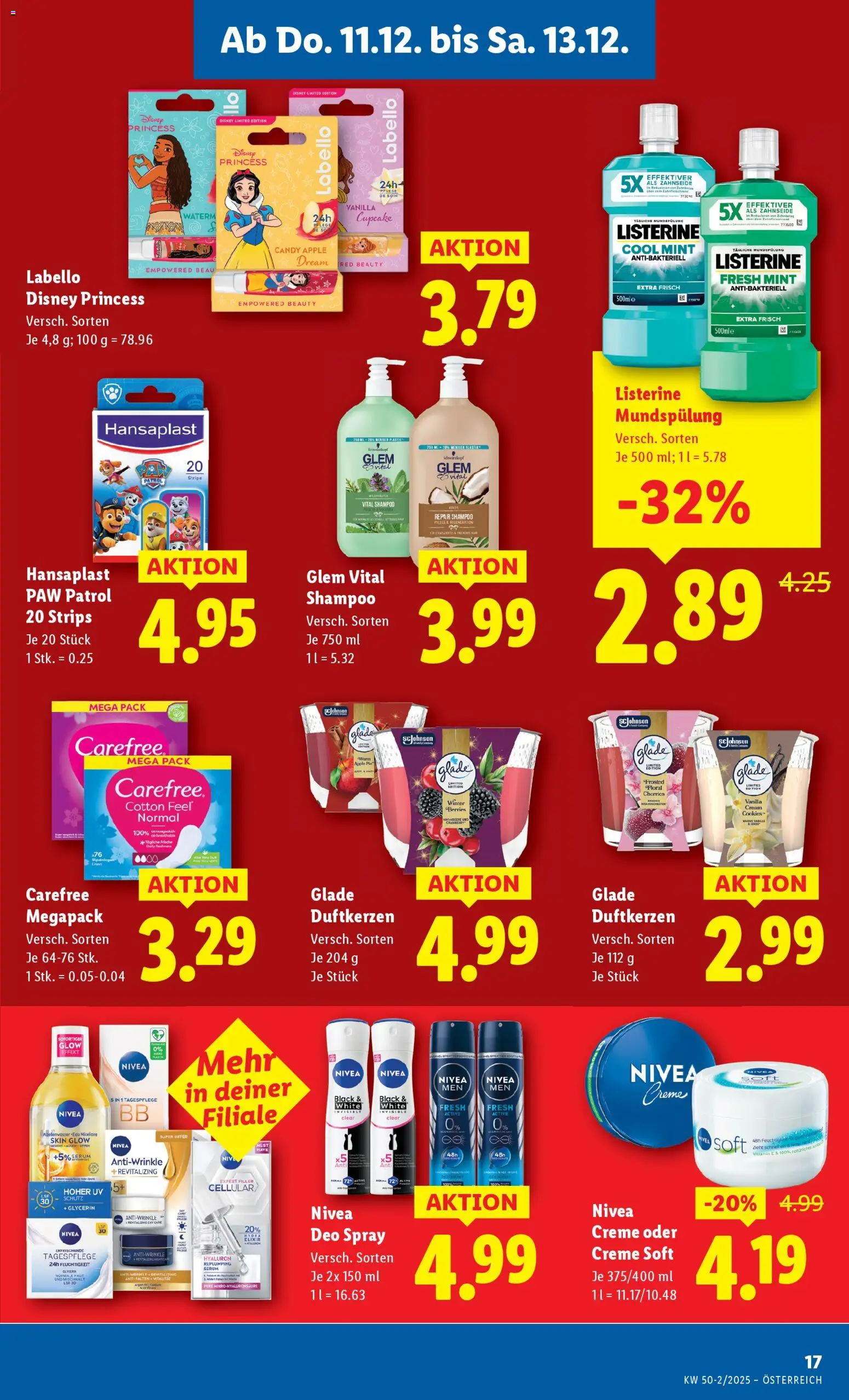 Lidl Flugblatt - Altenmarkt im Pongau, St. Johann im Pongau, Zell am See gültig ab 11.12.2025 | Seite: 19 | Produkte: Apple, Shampoo, Creme