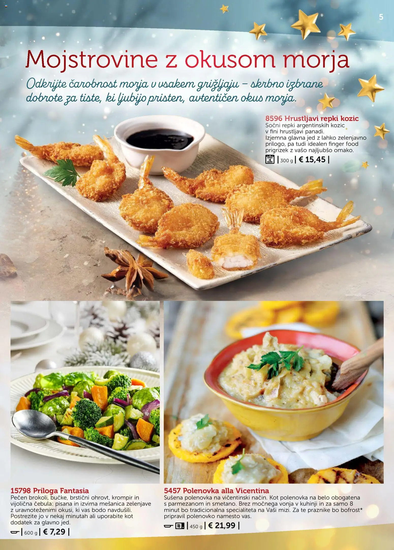 Novi Bofrost katalog ponudbe – veljaven od 01.12.2025 | Stran: 5 | Izdelki: Krompir, Cebula