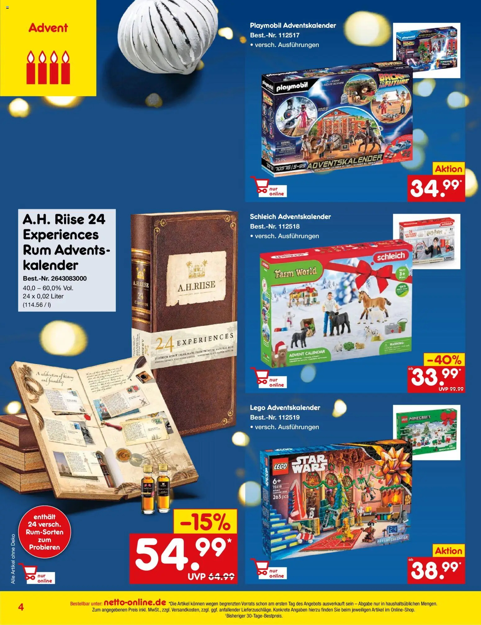 Netto Marken-Discount - Black Friday – gültig ab 01.11.2025 | Seite: 4 | Produkte: Rum, PC