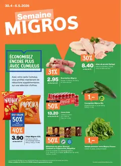 Migros aktionen FR ab 30.04.2026 gültig