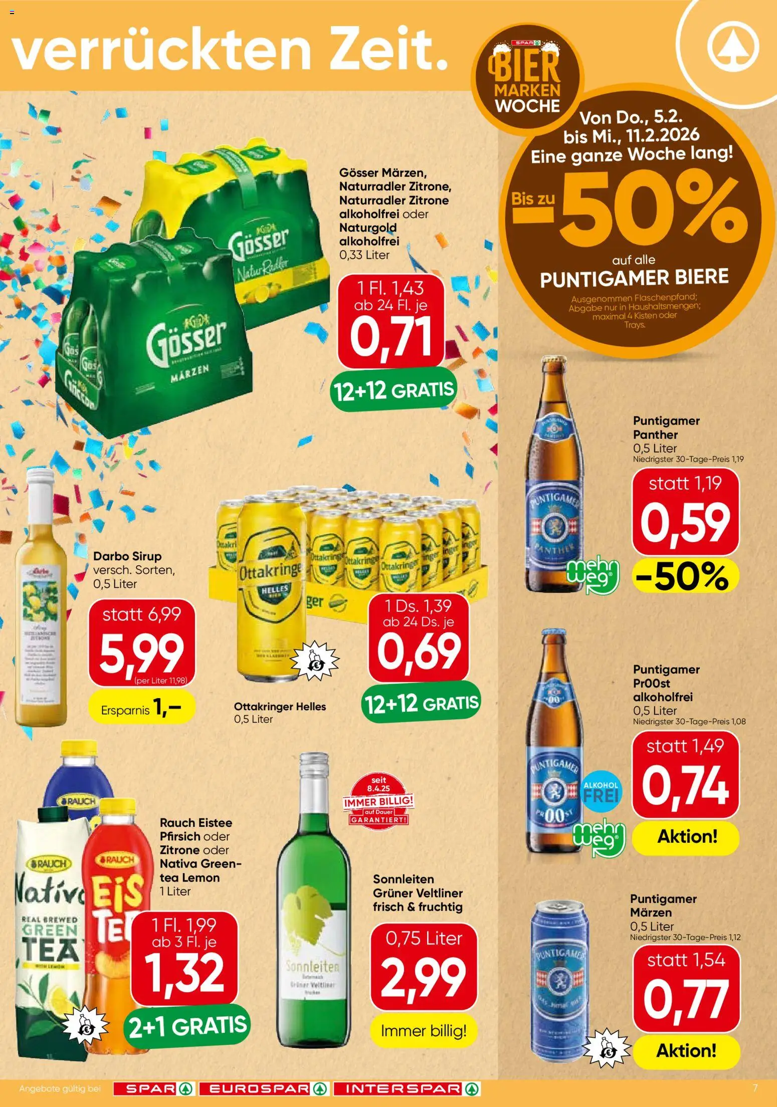 Spar Fasching - Kärnten gültig ab 05.02.2026 | Seite: 7
