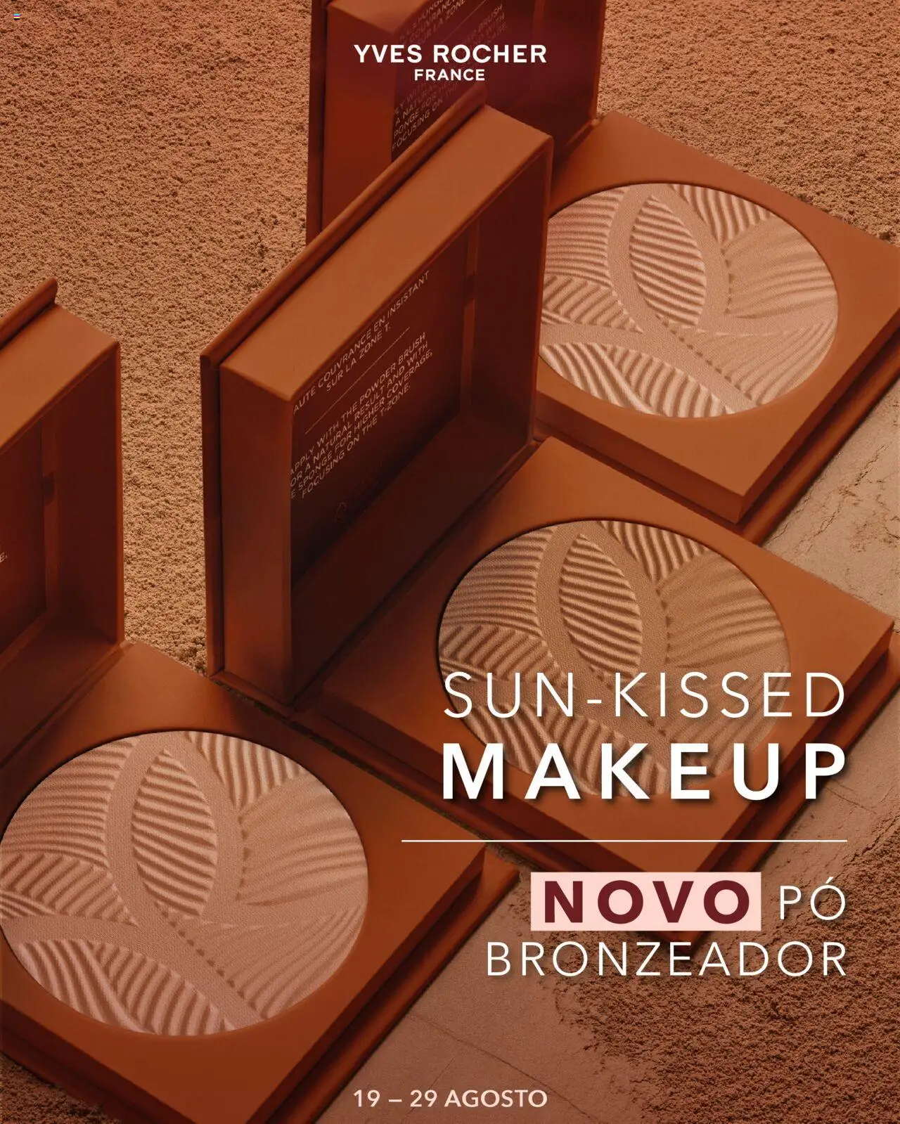 Yves Rocher  Sun Kissed makeup │ válido de 19.08.2025 | Página: 1 | Produtos: Pó, Bronzeador, Bronzer