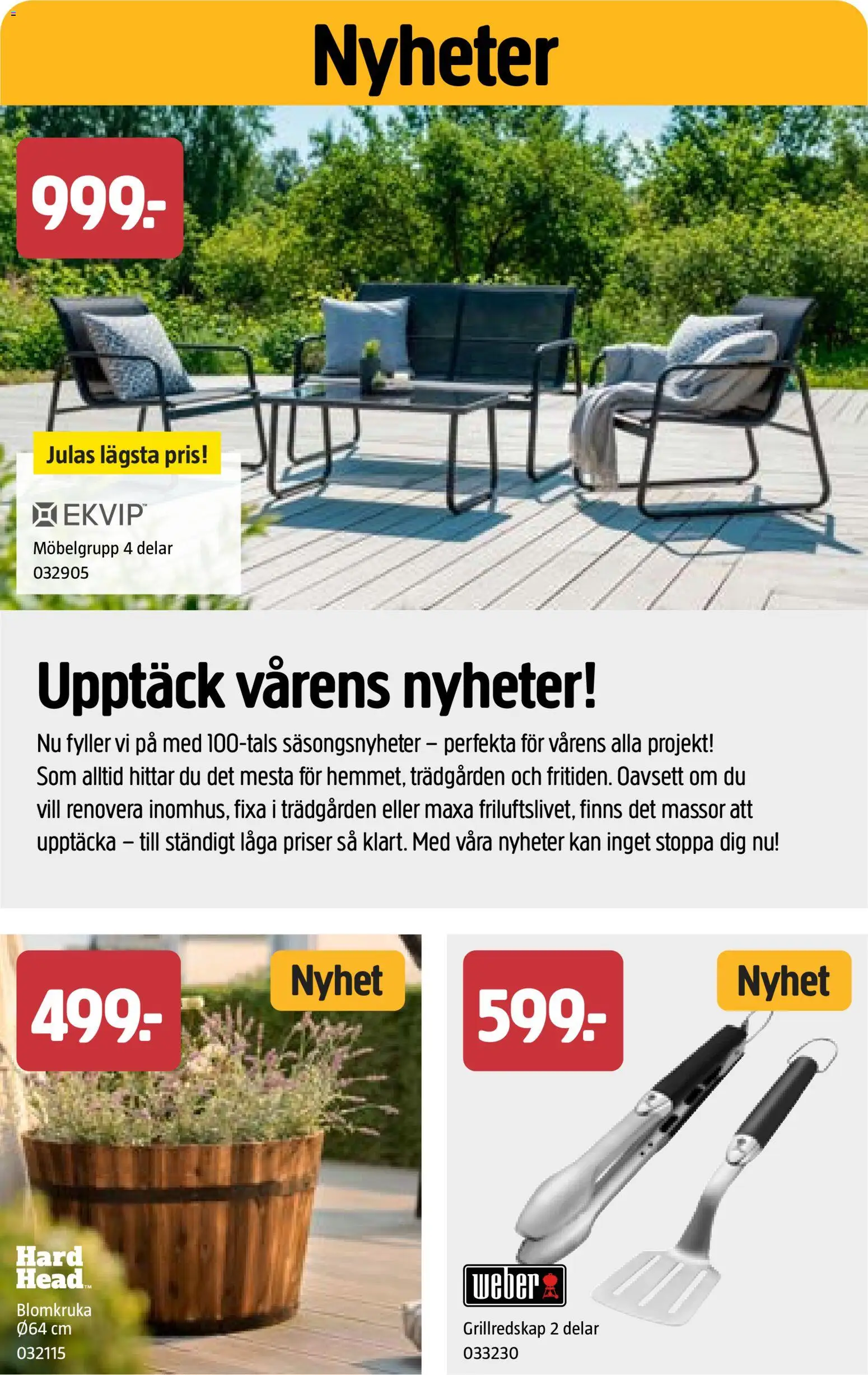Jula reklamblad aktuell från 26.02.2026 | Sida: 4 | Produkter: Blomkruka
