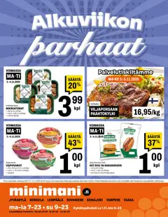 Minimani-mainoslehti voimassa 29.10.2025 alkaen | Sivu: 16