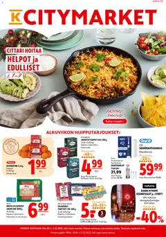 K-Citymarket-mainoslehti voimassa 01.12.2025 alkaen