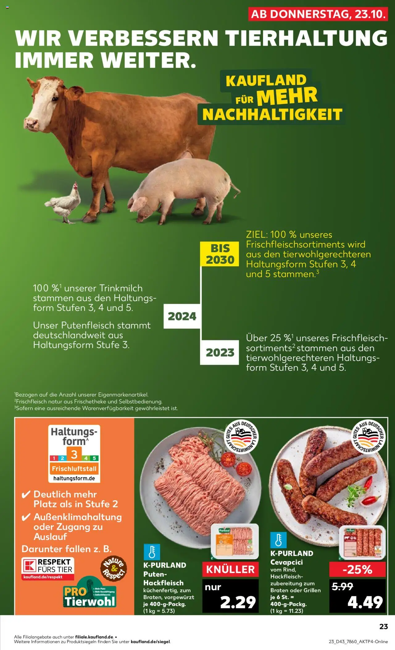 Kaufland Prospekt 	 – gültig ab 23.10.2025 | Seite: 23
