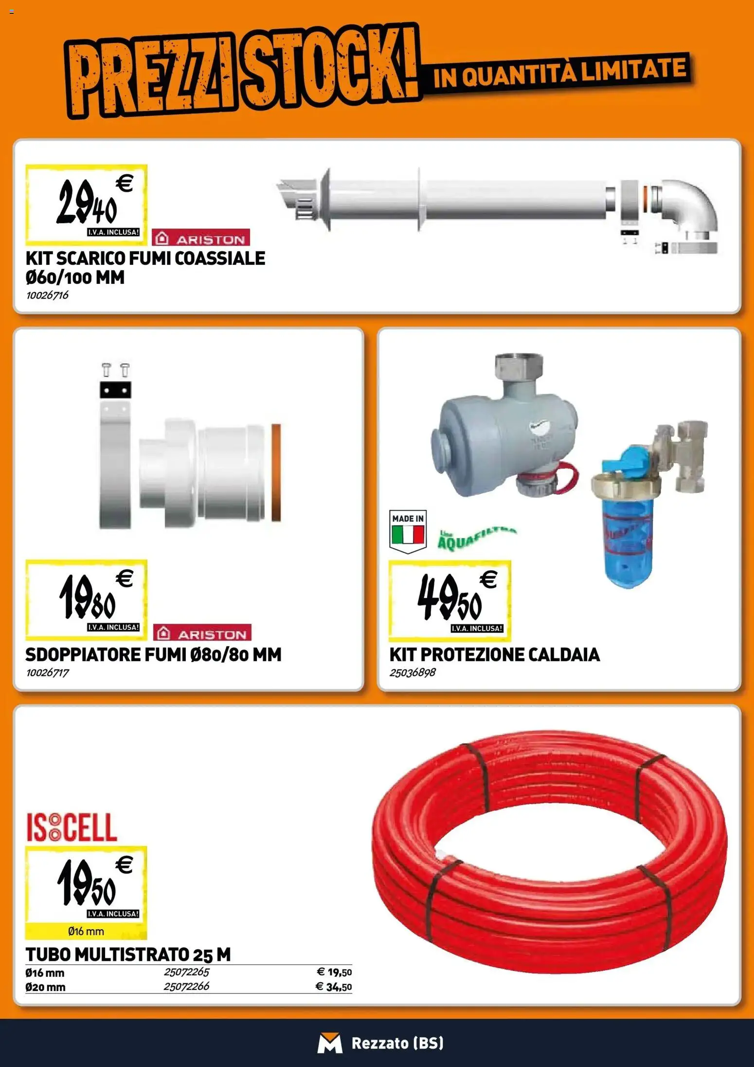 Volantino TECNOMAT del 22.01.2026 | Pagina: 8 | Prodotti: Caldaia, Tubo