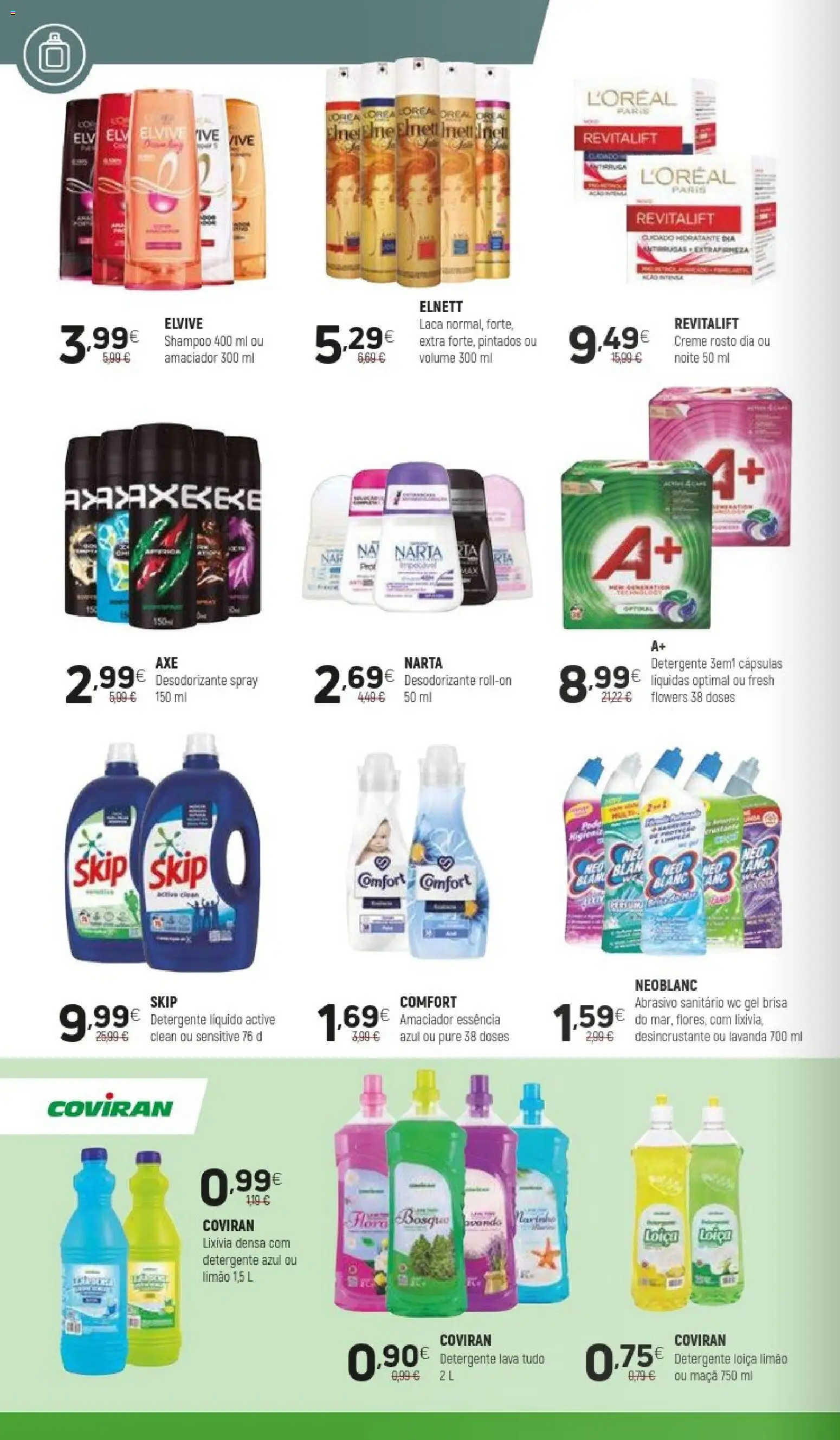 Coviran folheto │ válido de 02.12.2025 | Página: 22 | Produtos: Shampoo, Detergente, Maça, Creme