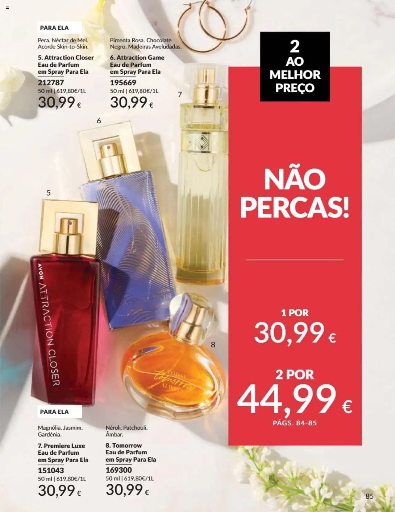 Catálogo Avon Campanha 6 │ válido de 01.06.2025 | Página: 85 | Produtos: Perfume, Pimenta, Madeiras, Chocolate