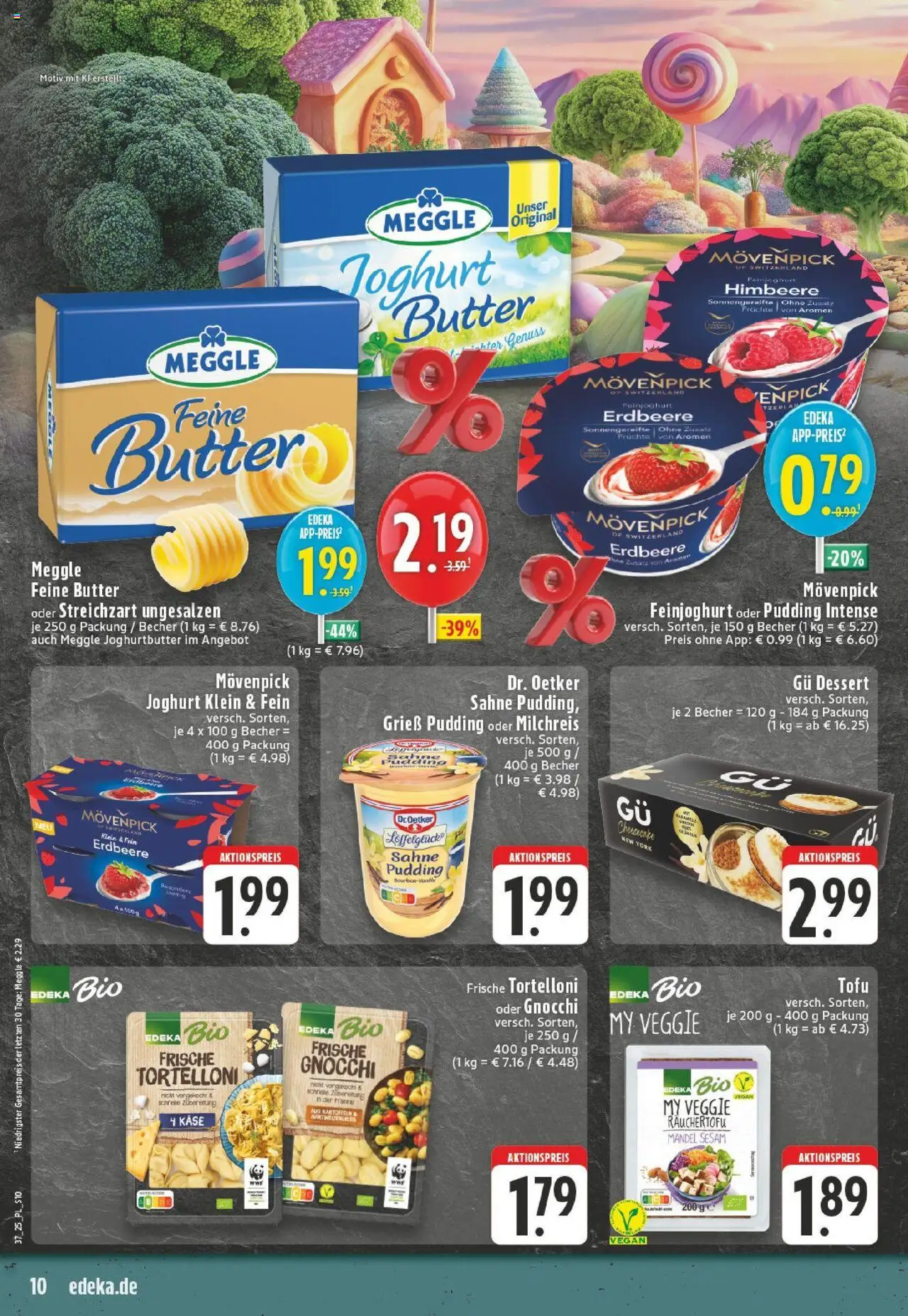 Edeka prospekt Xanten	 – gültig ab 07.09.2025 | Seite: 10 | Produkte: Käse, Joghurt, Himbeere, Sahne