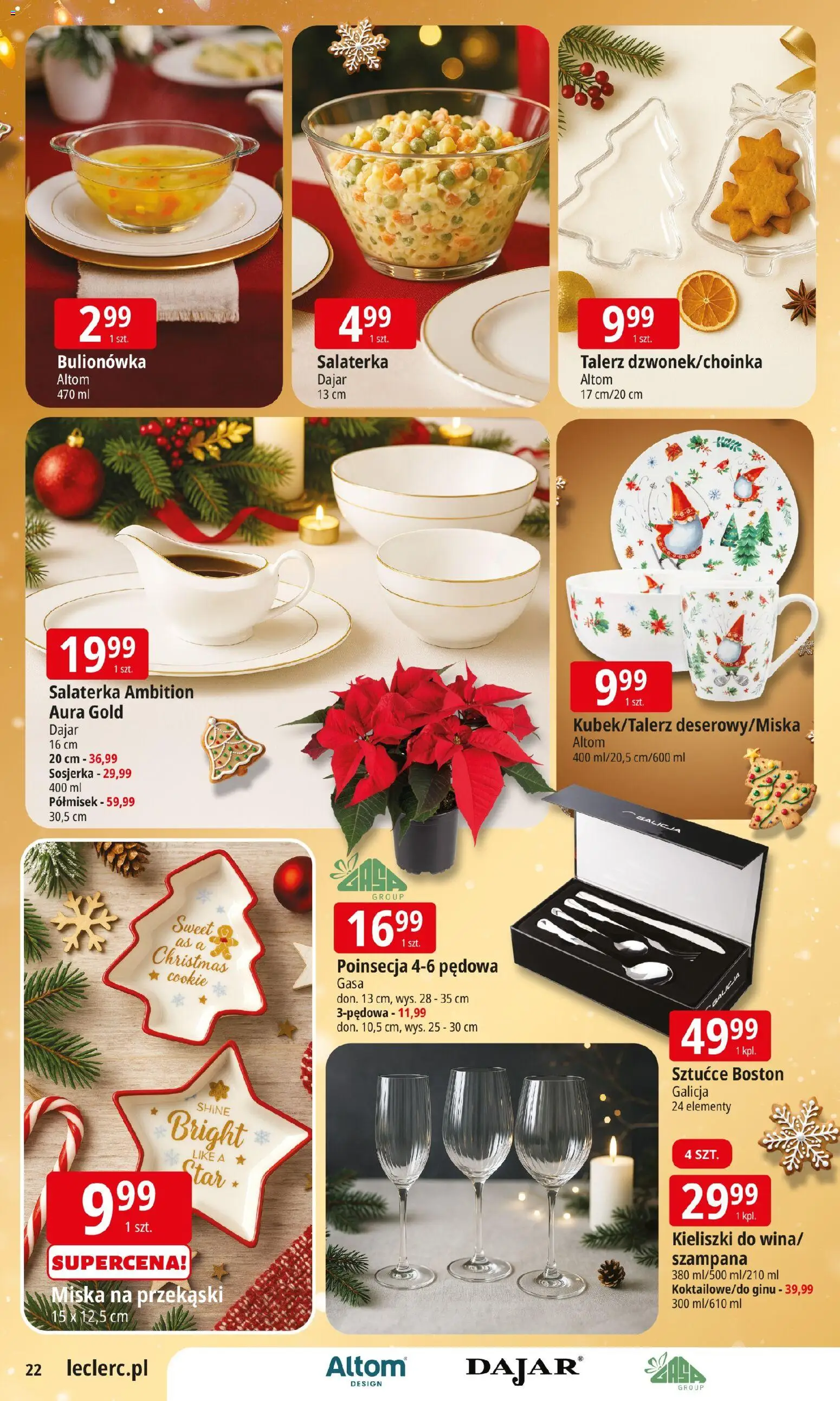 E.Leclerc Gazetka - Radom od 09.12.2025 | Strona: 22 | Produkty: Sztućce