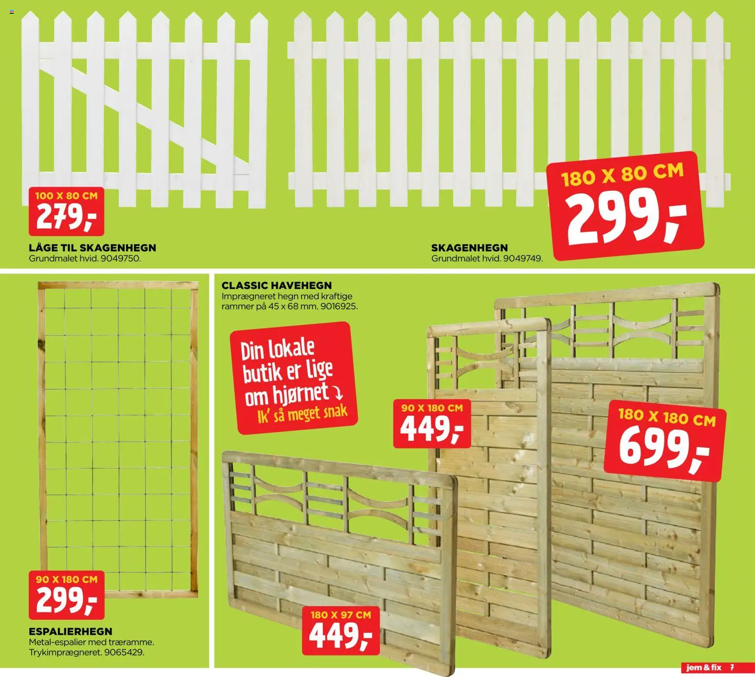 Jem & fix tilbudsavis – gyldig fra 26.04.2026 | Side: 7 | Produkter: Rammer