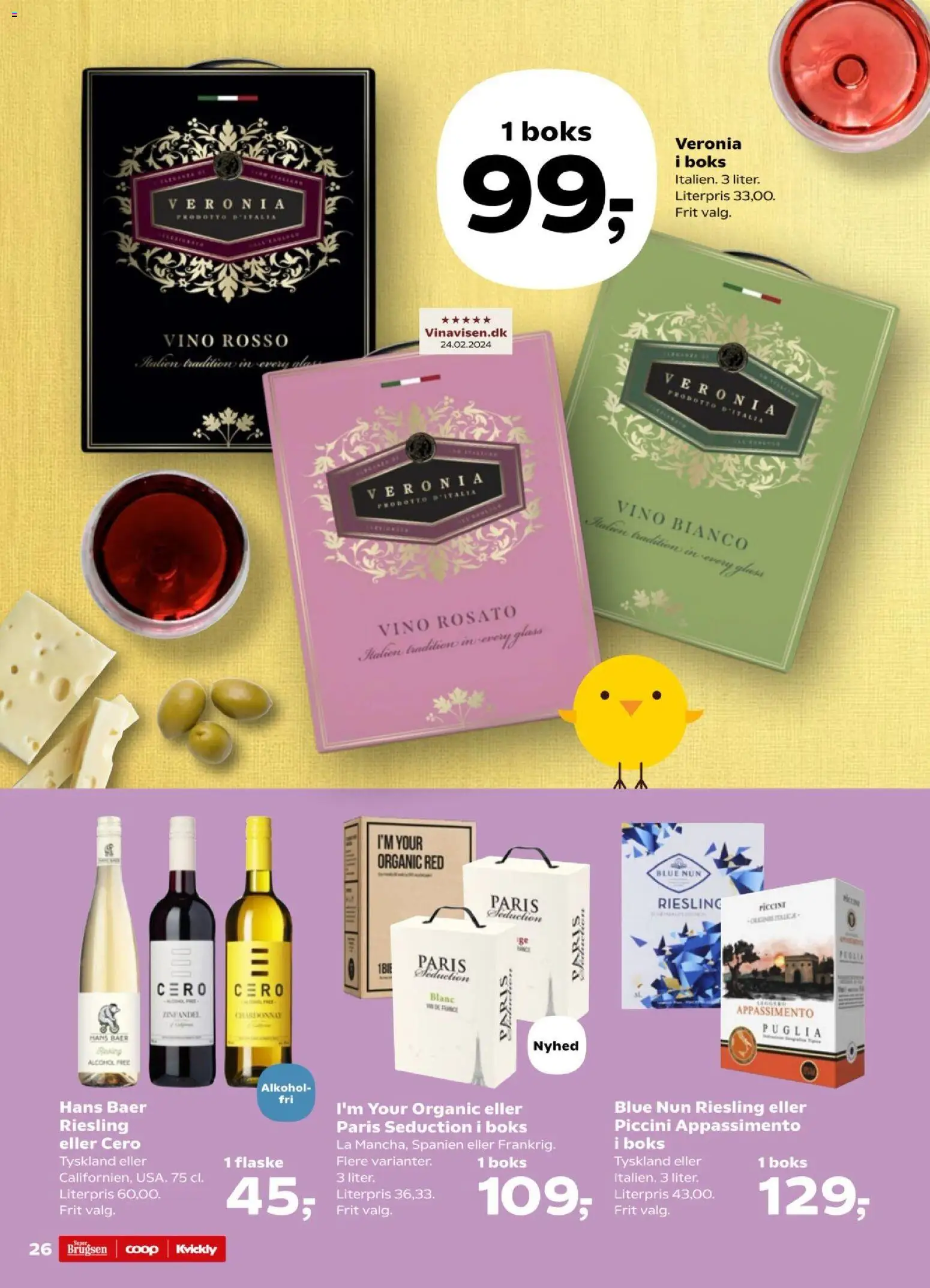 Super Brugsen tilbudsavis – gyldig fra 19.03.2026 | Side: 26 | Produkter: Boks