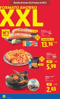 Vista previa Mejillón cocido al limón, 500 g válido desde el 23.03.2026 | Página: 6