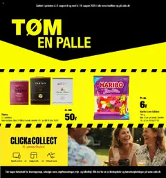 Eksempel på tilbudsavis Calle - Tøm en palle fra butik Calle gyldig fra 06.08.2025