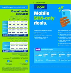 Telkom specials catalogue – valid from 15.02.2026 | Page: 2 | Products: Dress, Data, Sim