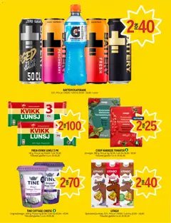 Forhåndsvisning av Coop Prix kundeavis gyldig fra 26.01.2026 | Side: 14 | Produkter: Sjokolade, Tomater, Jordbær, Контейнер