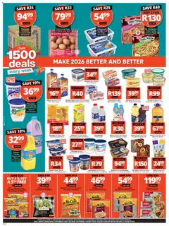 Checkers specials catalogue – valid from 19.01.2026 | Page: 4 | Products: Custard, Oven, Margarine, Fruit