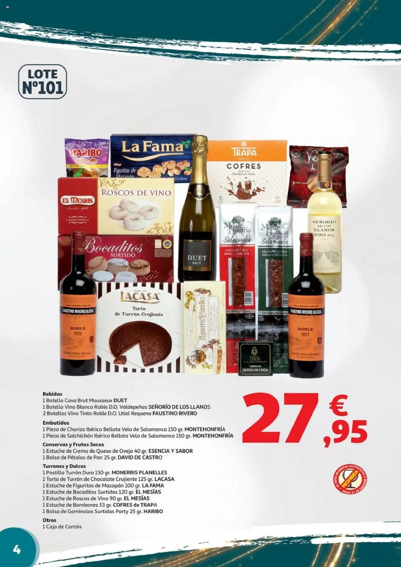 Alcampo - Valencia y Castellón │ válido desde el 06.11.2025 | Página: 4 | Productos: Pan, Chocolate, Vela, Caja