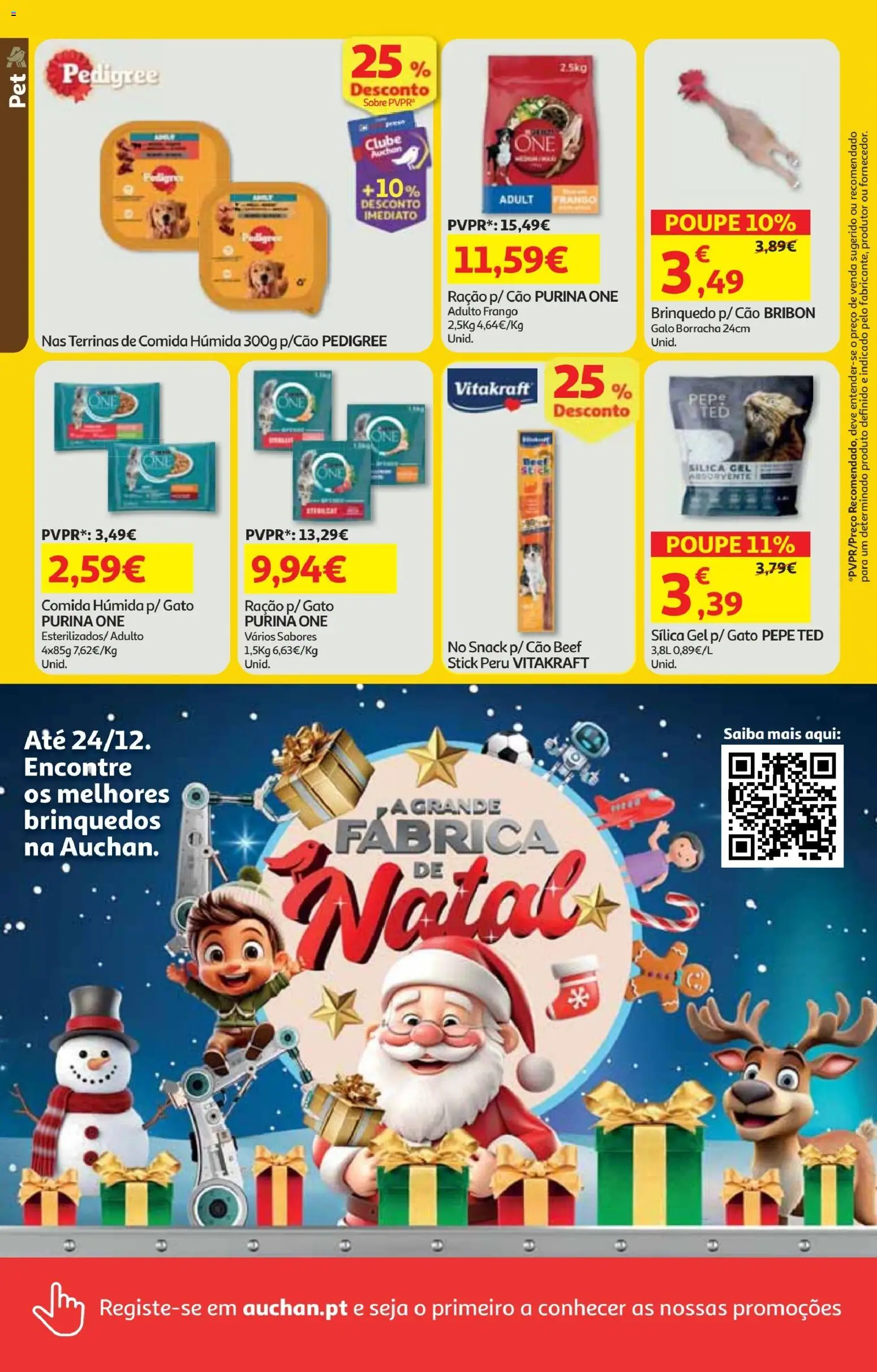 Minipreço folheto │ válido de 18.12.2025 | Página: 16 | Produtos: Purina one, Frango, Peru