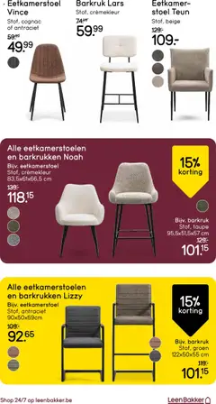  | Pagina: 10 | Producten: Stoel