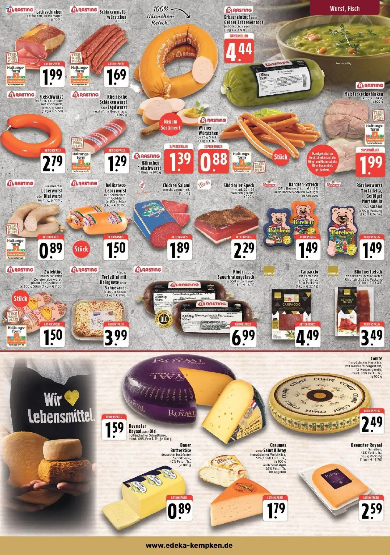 Edeka prospekt Krefeld	 - gültig ab dem 27.07.2025 | Seite: 3 | Produkte: Wiener wurstchen, Olivenol, Fisch, Gulasch