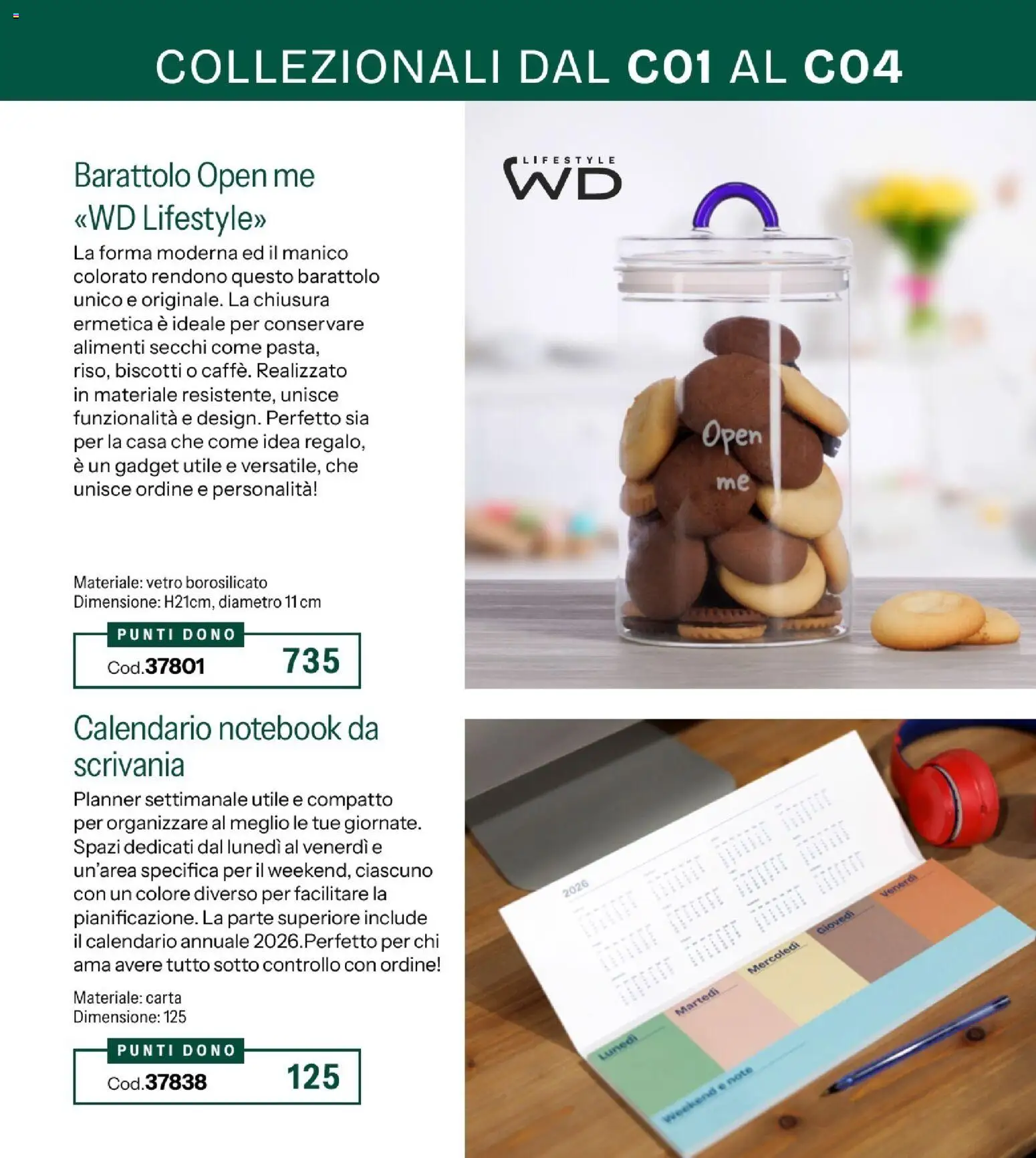 Volantino Stanhome del 23.12.2025 | Pagina: 37 | Prodotti: Notebook, Biscotti, Scrivania