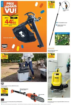 Castorama - Prévisualisation de Castorama - Des prix complètement fous ! valide à partir de 14.10.2025 | Page: 18 | Produits: Filtre, Sac, Broyeur, Interrupteur