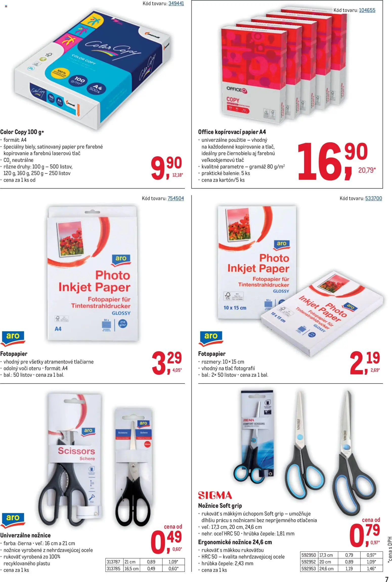 Nové Metro akcie – leták je platný od 10.12.2025 | Strana: 7 | Produkty: Tlačiarne