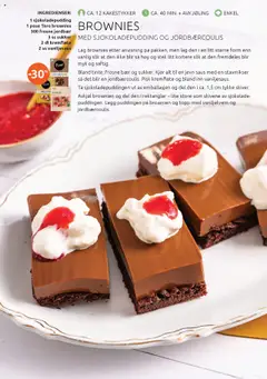 Forhåndsvisning av 3 ss sukker, Sugar ingredient for brownies. gyldig fra 02.10.2025 | Side: 14 | Produkter: Jordbær, Rostad lök, Суміш дитяча, Strandväska
