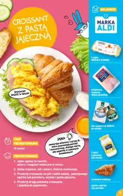 Pogląd oferty "Aldi Gazetka - Przepisy na pyszne śniadanie" - ważna od 05.08.2024 | Strona: 5