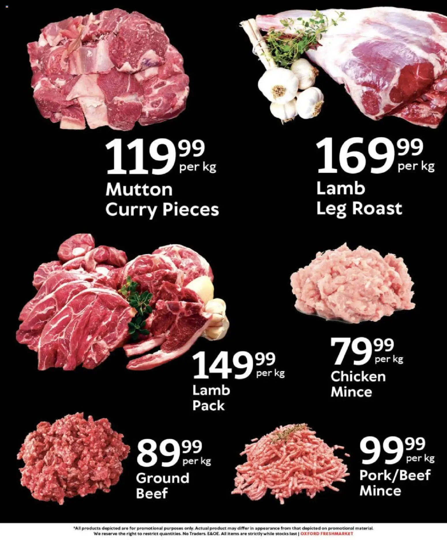New Oxford Freshmarket catalogue – valid from 29.10.2025 | Page: 6 | Products: Chicken, Beef