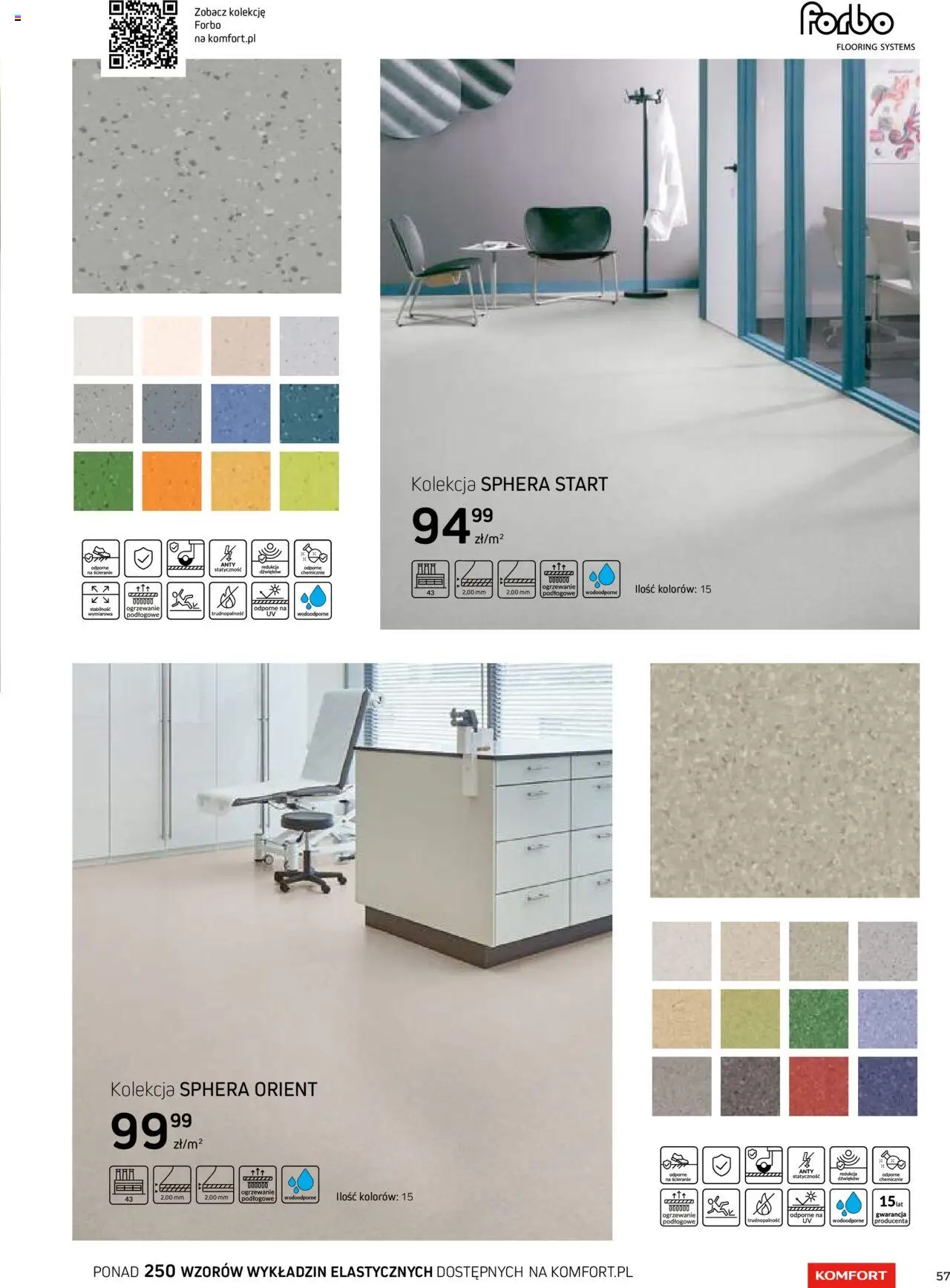 Komfort Gazetka - Katalog Podłogi I Drzwi od 26.06.2024 | Strona: 57