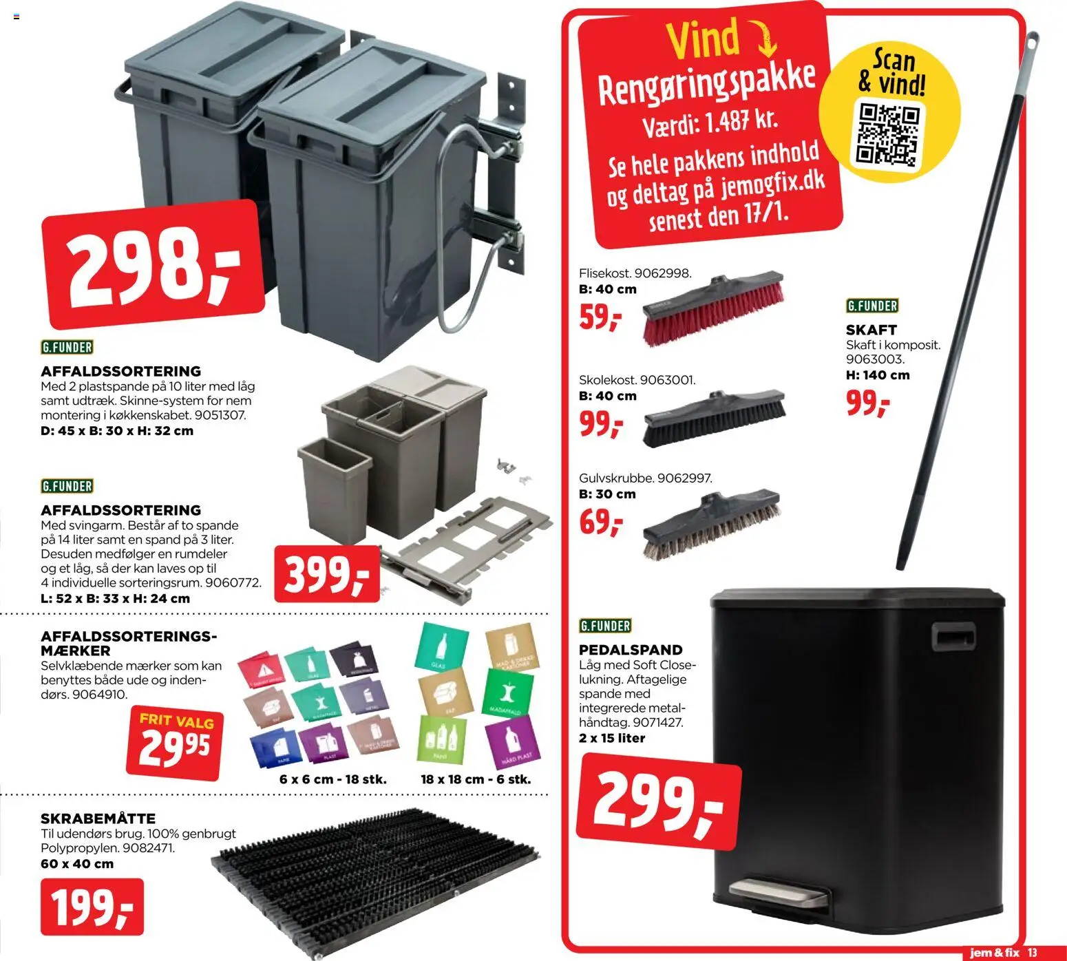 Jem & fix tilbudsavis – gyldig fra 11.01.2026 | Side: 13 | Produkter: Søm