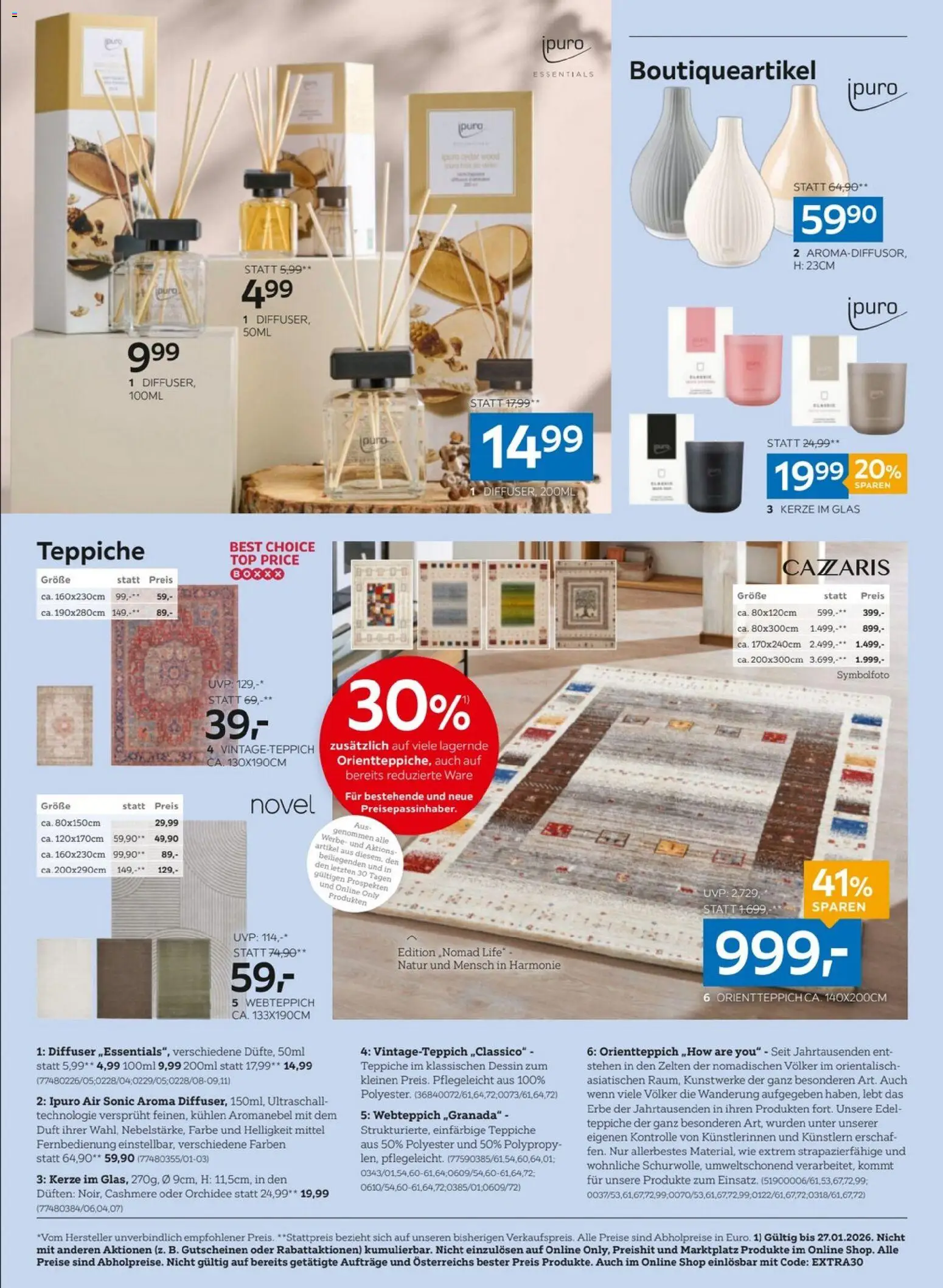 XXXLutz Heimtextilienwochen gültig ab 20.01.2026 | Seite: 8 | Produkte: Duft