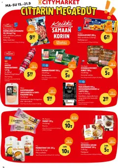 K-Citymarket tarjoukset – voimassa 15.09.2025 alkaen | Sivu: 14