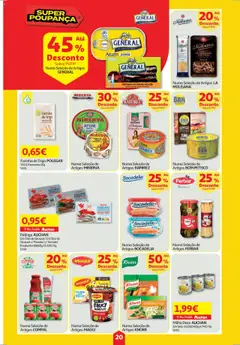Auchan folheto │ válido de 11.09.2025 | Página: 20 | Produtos: Atum, Bacalhau, Caranguejo, Tomate