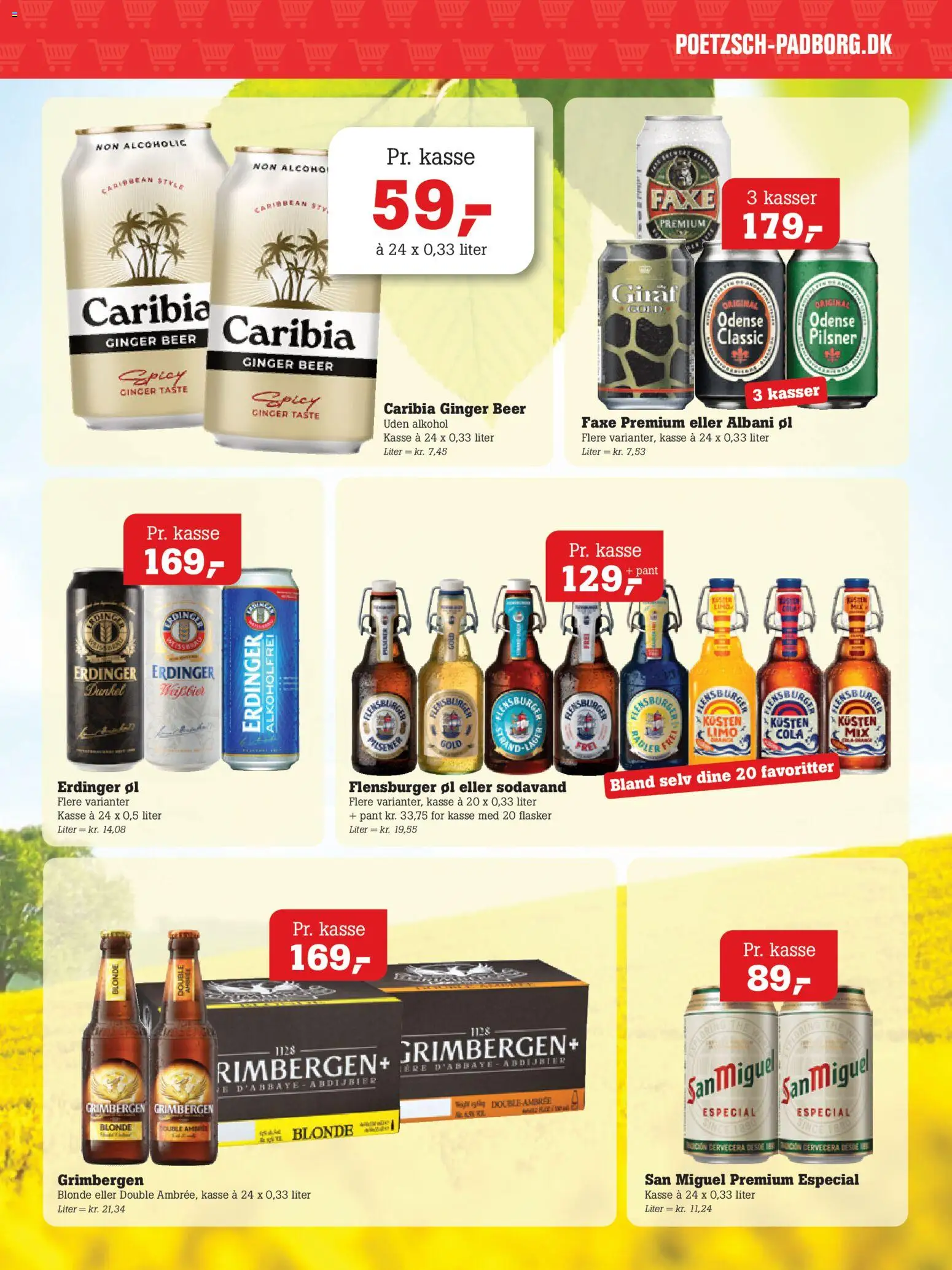 Poetzsch Padborg tilbudsavis – gyldig fra 30.04.2026 | Side: 25 | Produkter: Øl, Sodavand, Cola