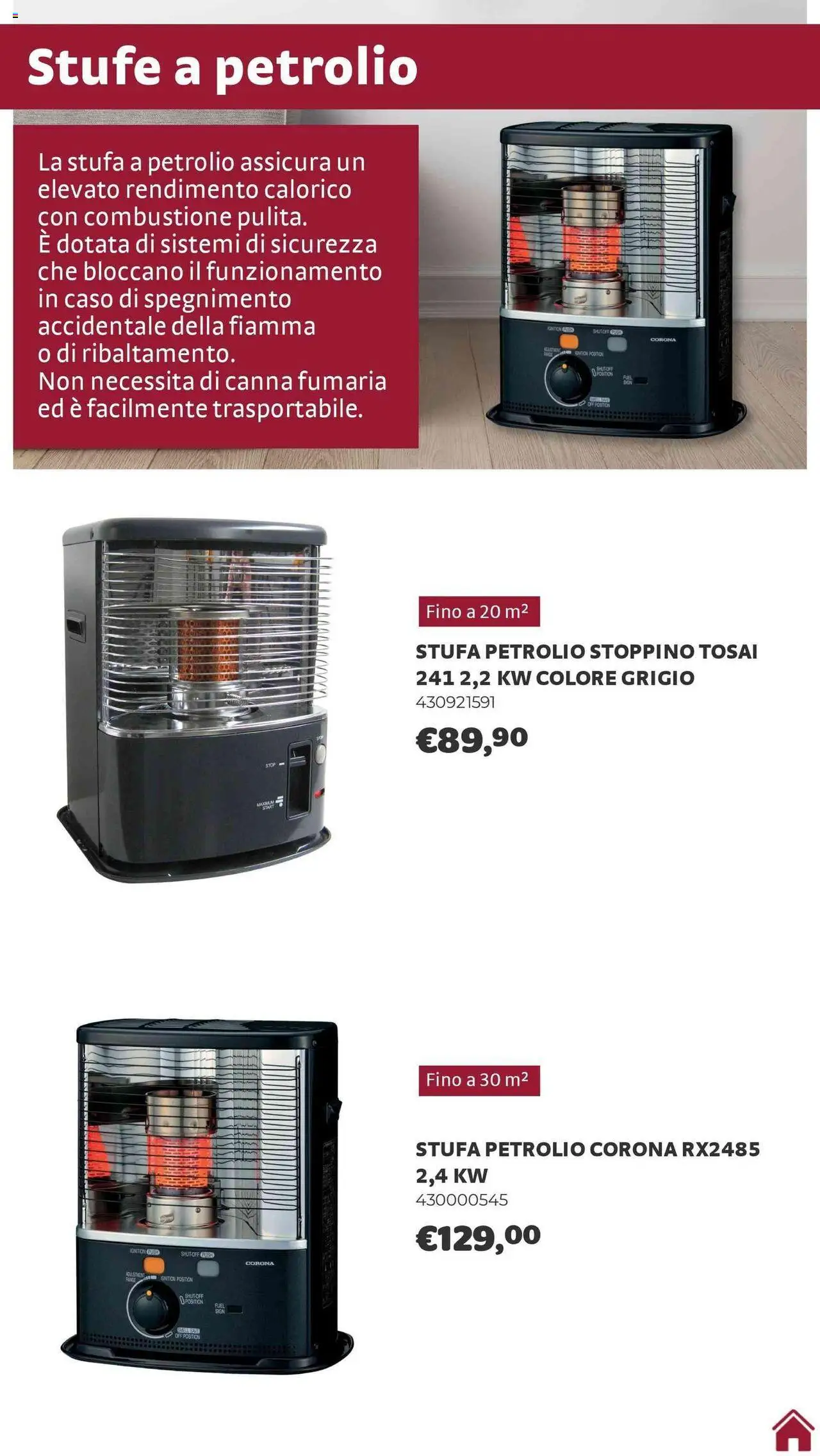 Volantino Brico Center del 01.10.2025 | Pagina: 16 | Prodotti: Stufa