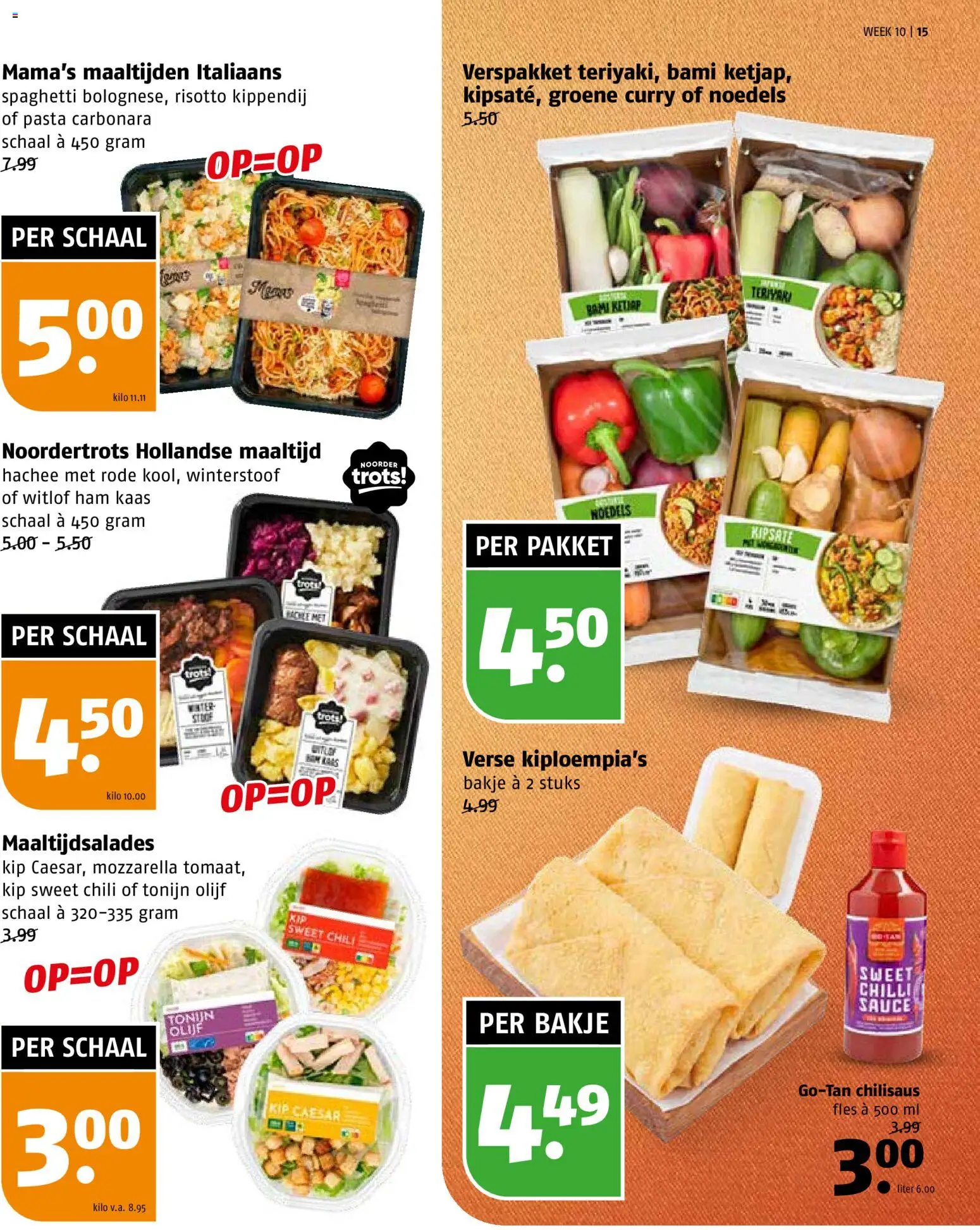 {H1} | Pagina: 15 | Producten: Pasta, Fles, Tonijn, Kip