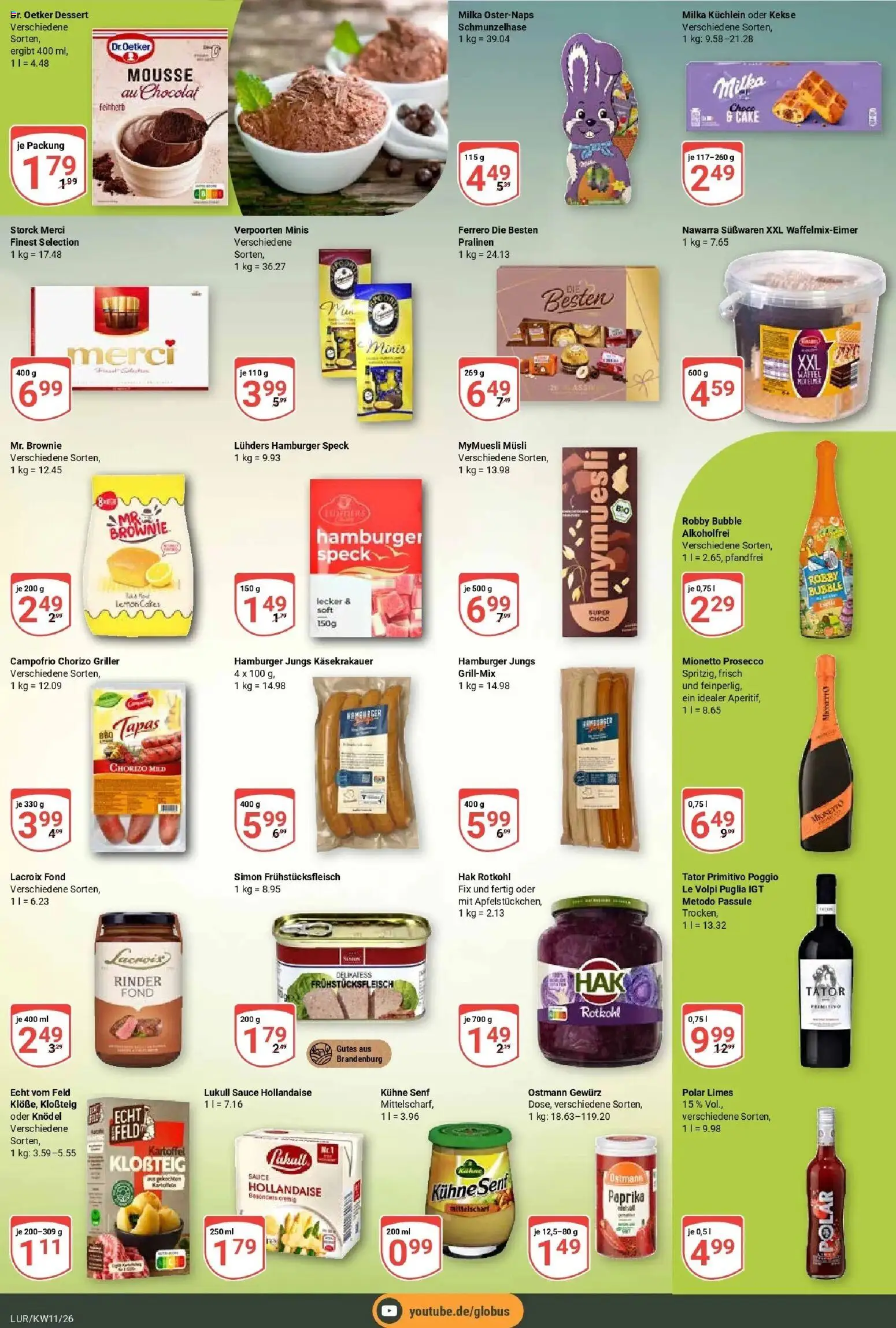 Globus prospekt Hamburg	 – gültig ab 09.03.2026 | Seite: 15 | Produkte: Musli, Rotkohl, Milka, Griller