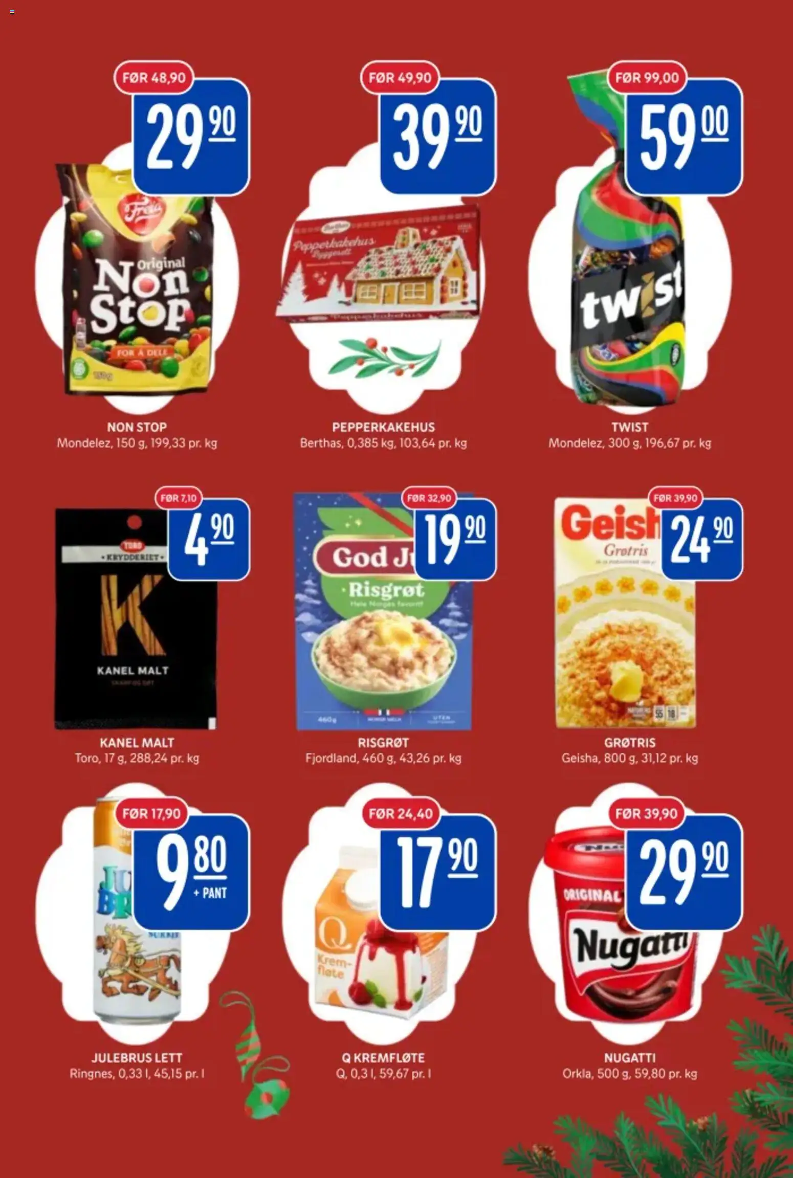 {H1} | Side: 4 | Produkter: Krem, Mix fructe, Grøtris, Kremfløte