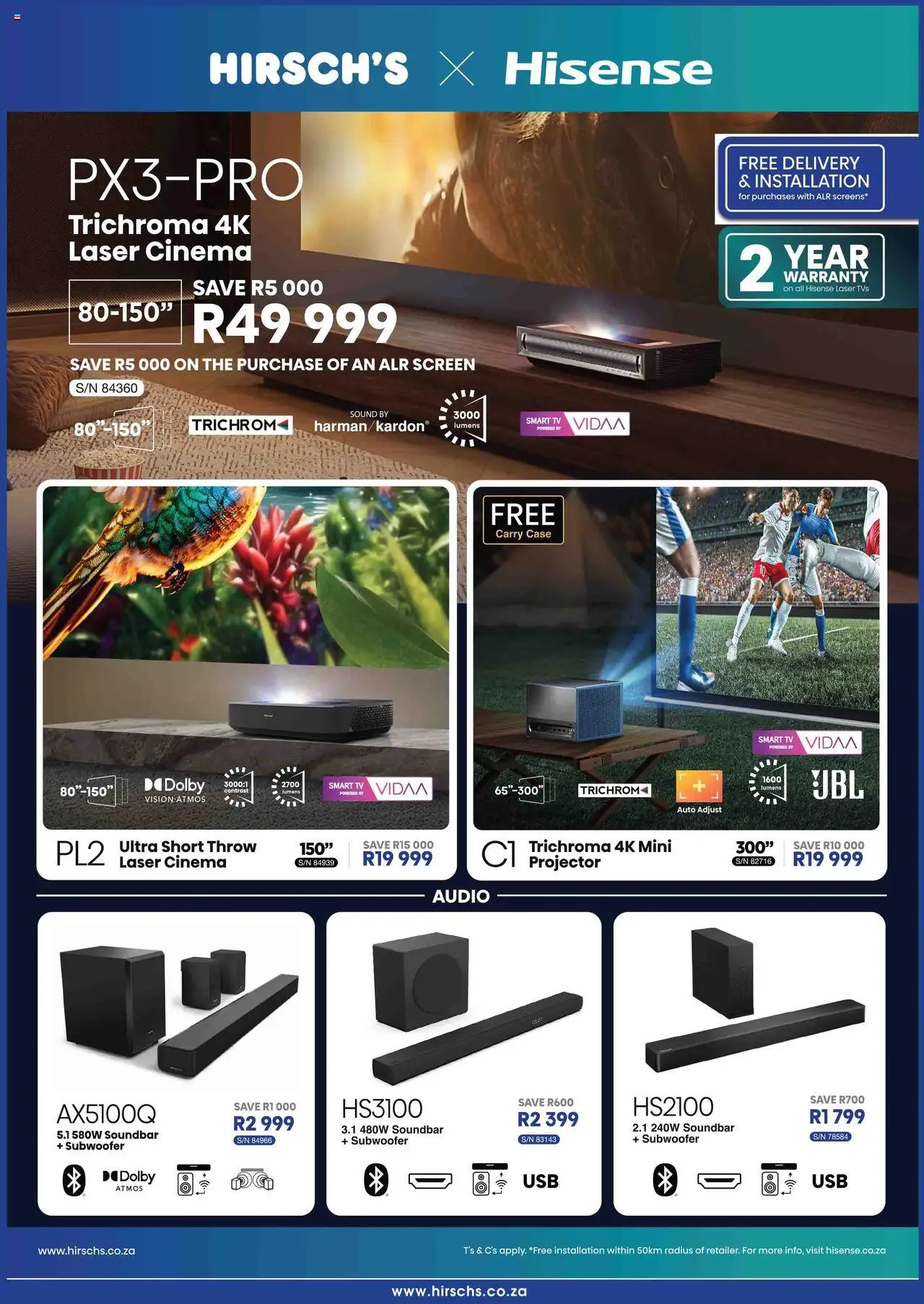 Hirsch's Specials │ valid from 24.06.2025 | Page: 10 | Products: Audio, TV, Soundbar, Subwoofer