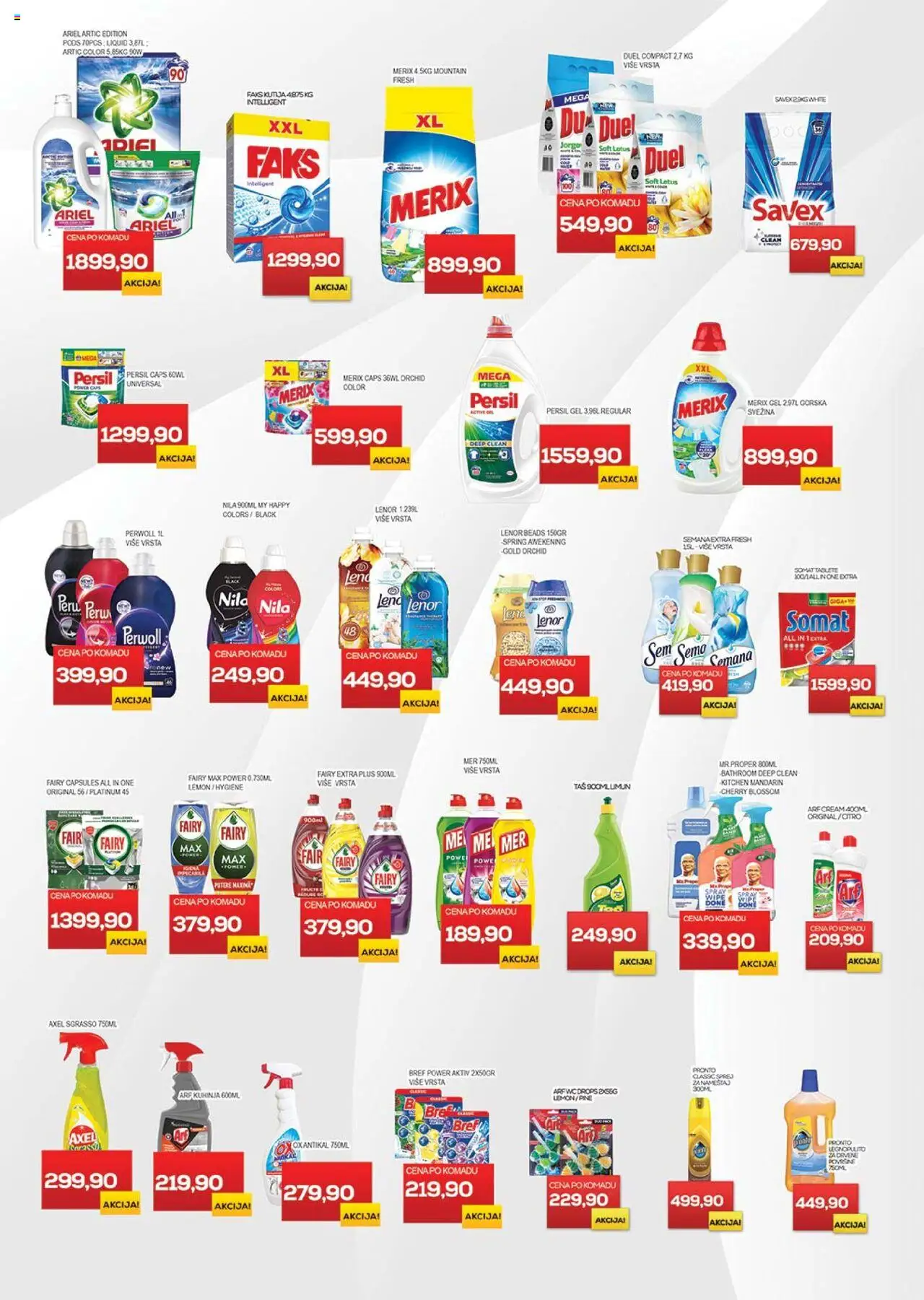 Medius katalog - važi od 21.10.2025 | Strana: 21 | Proizvode: Bref, Ariel, Perwoll, Pronto