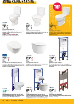 Senukai leidinys galioja nuo 10.12.2025 | Puslapis: 24 | Prekių: Unitazas