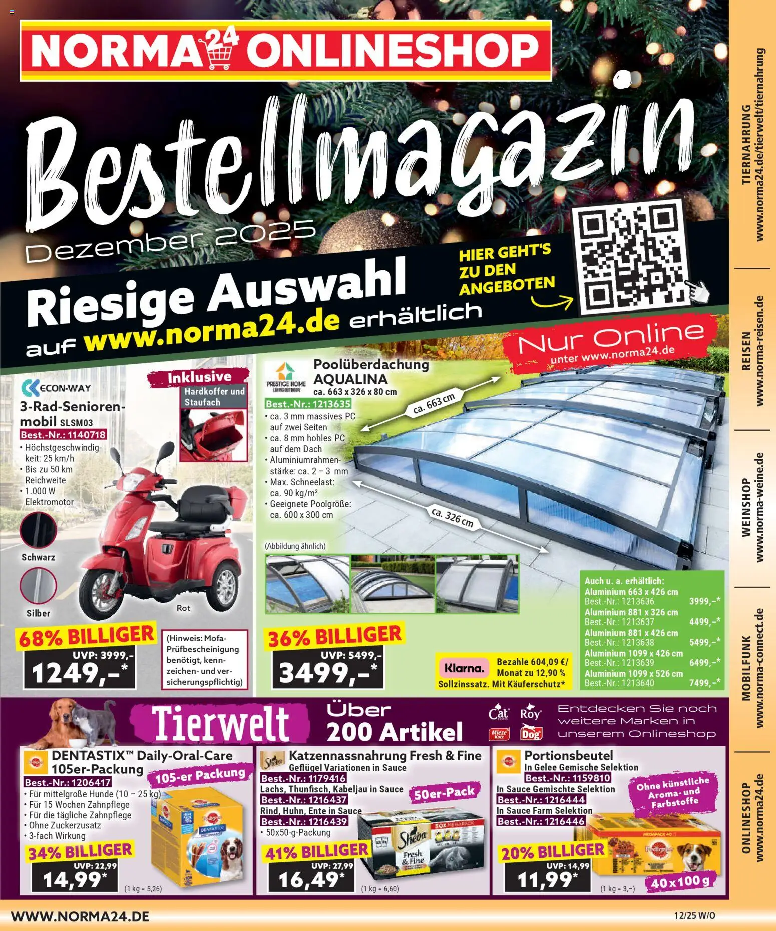 Norma Bestellmagazin Dezember 2025 – gültig ab 01.12.2025 | Seite: 1
