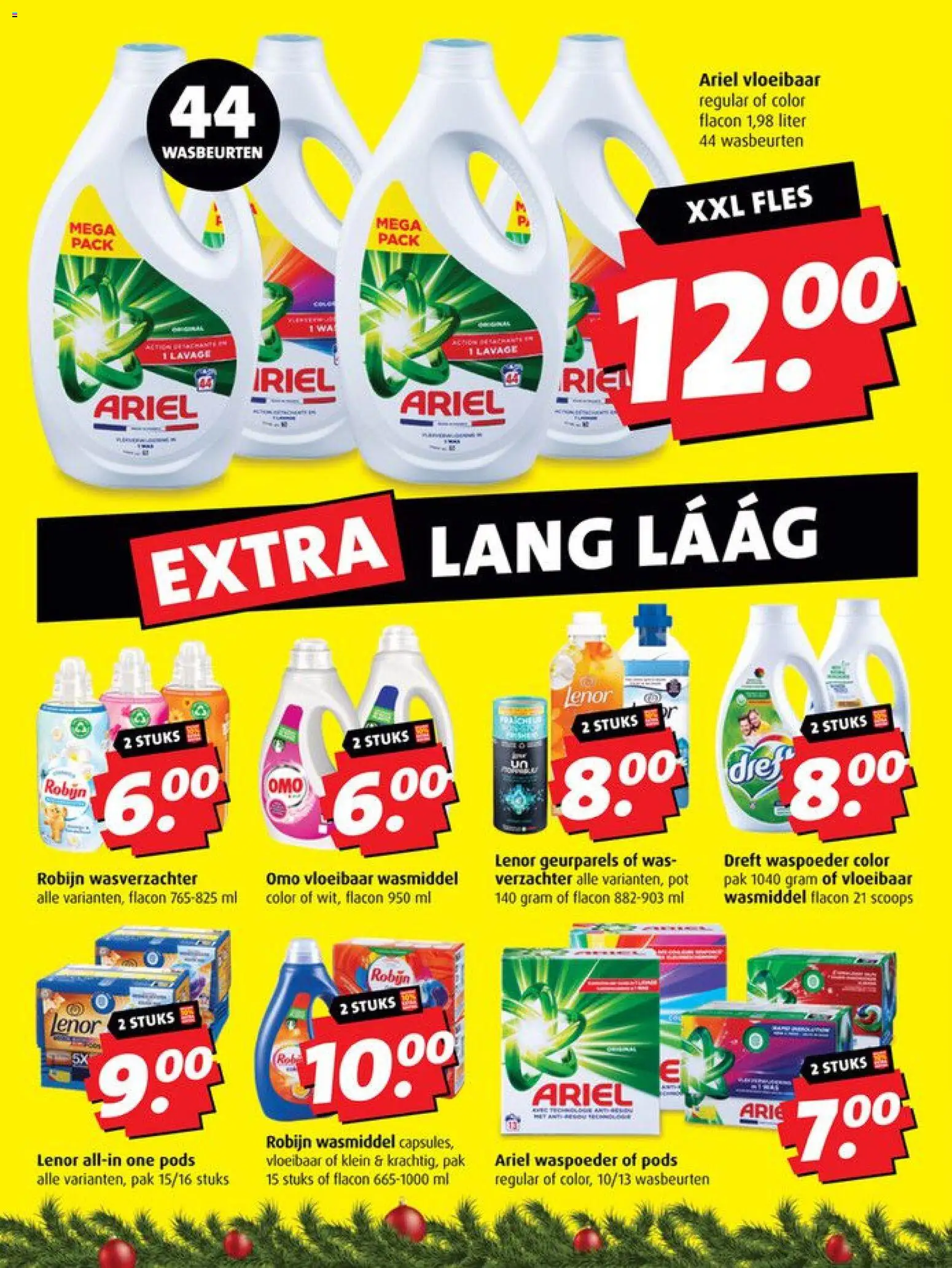 {H1} | Pagina: 24 | Producten: Wasmiddel, Wasverzachter, Robijn, Pot