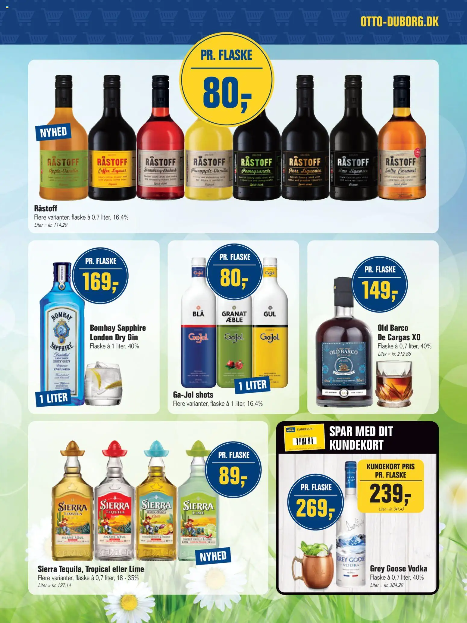Otto Duborg tilbudsavis – gyldig fra 30.04.2026 | Side: 21 | Produkter: Gin, Vodka, Lime